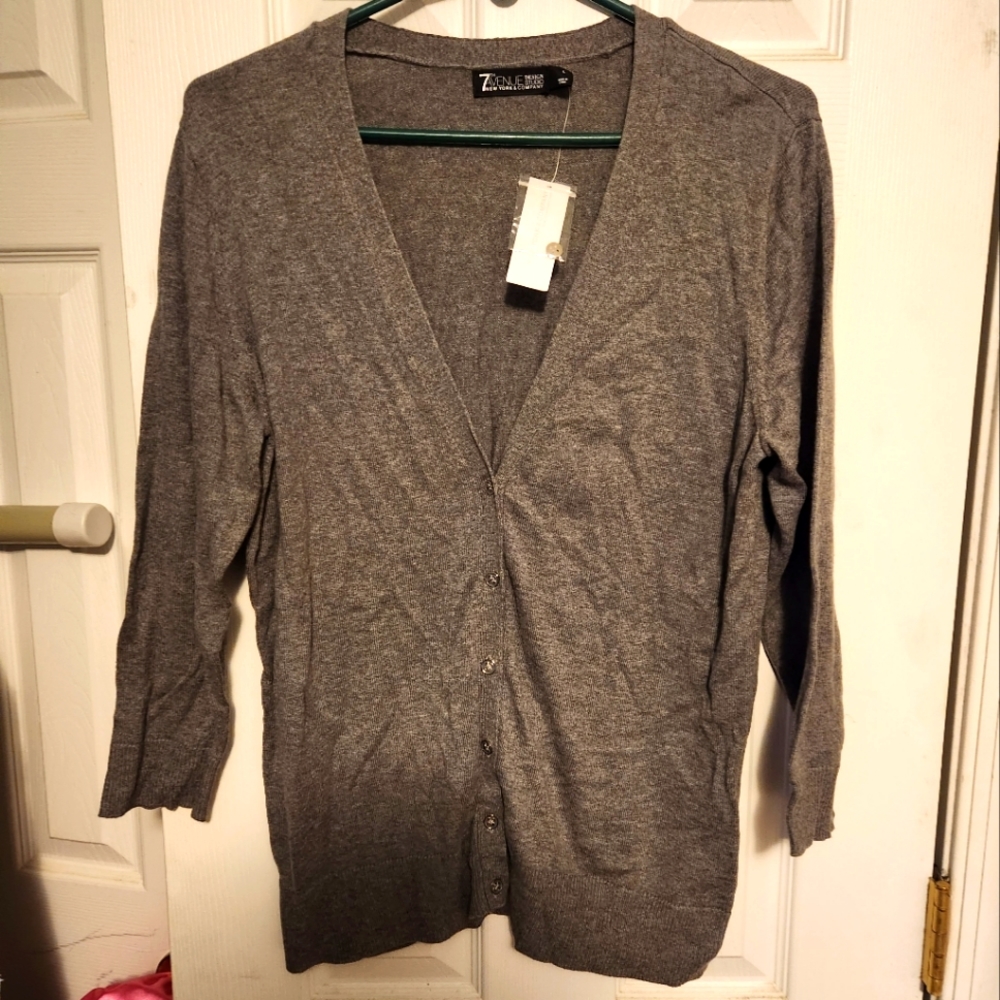 Cardigan button down